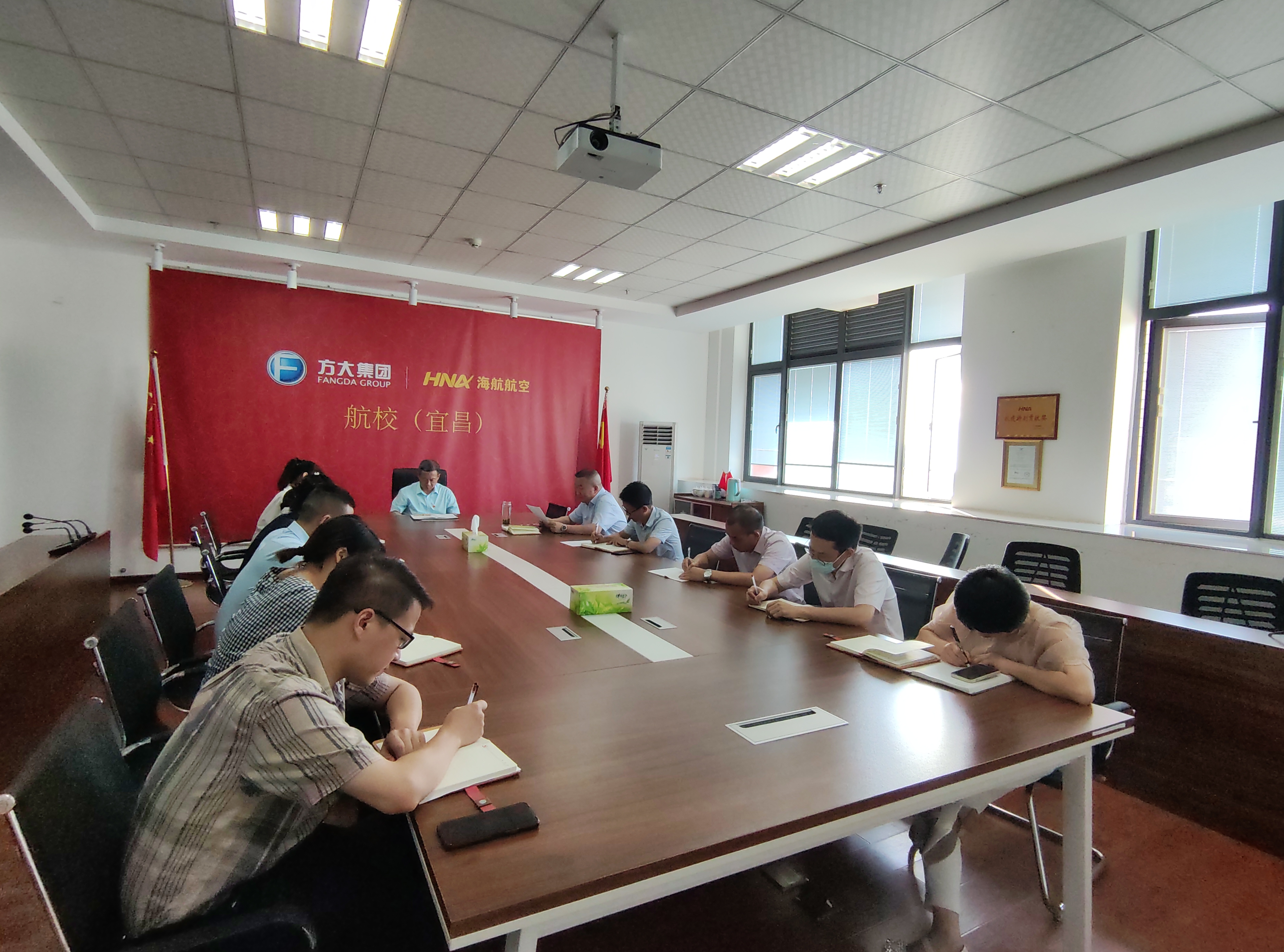 黨建為魂|海航航校召開黨史學習教育專題民主生活會擴大會議
